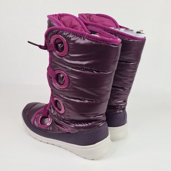 The North Face Destiny Down Womens Bootie Purple Winter Waterproof - Picture 7 of 12
